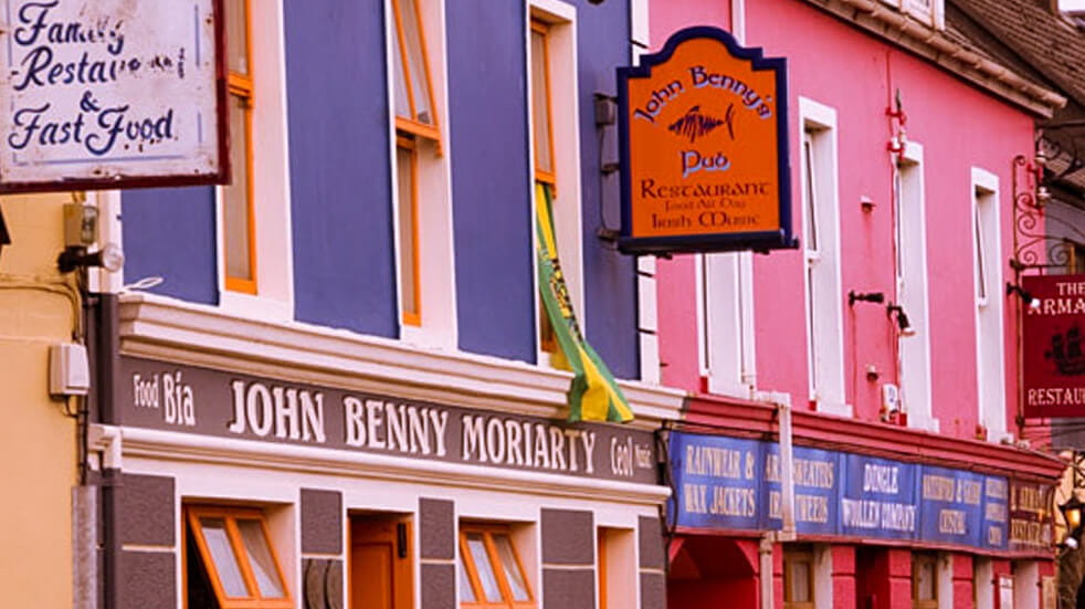 Why an Irish roadtrip should be on your bucket-list colourful houses